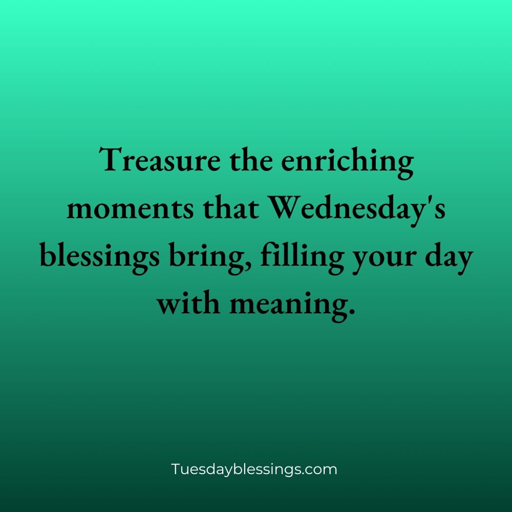 Wednesday Blessings