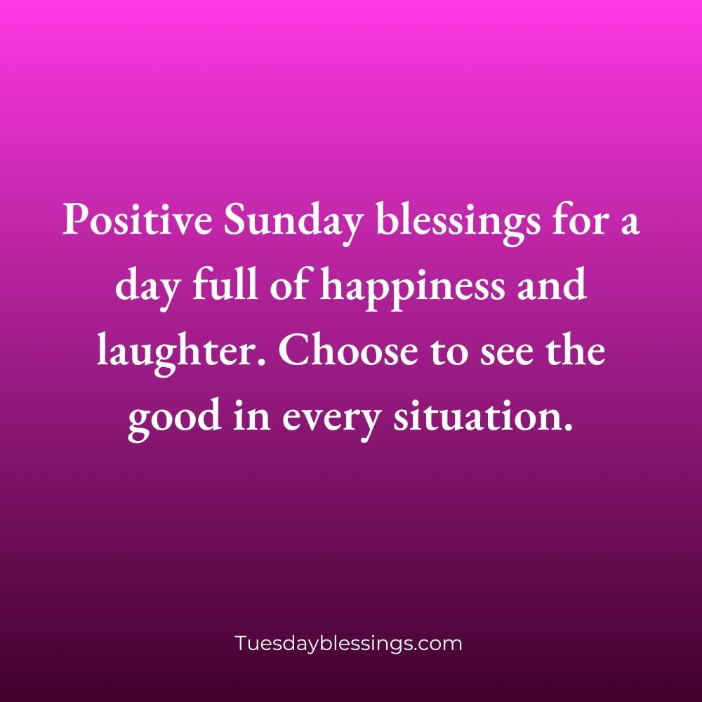 Sunday Blessings