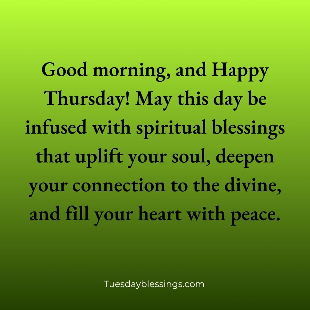 Thursday Blessings