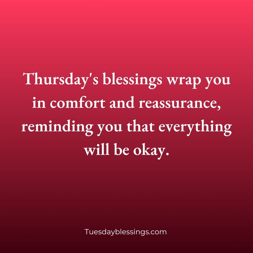 Thursday Blessings