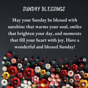 Sunday Blessings