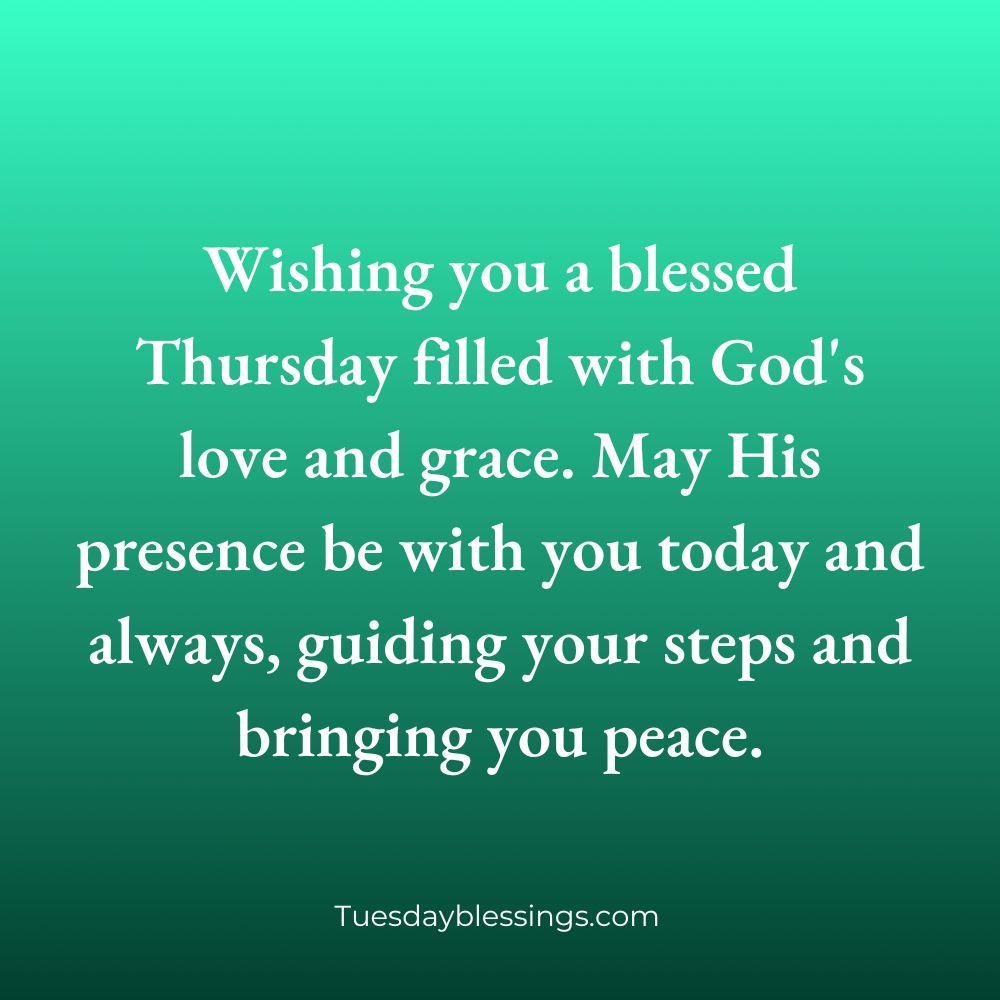 Happy Thursday Blessings