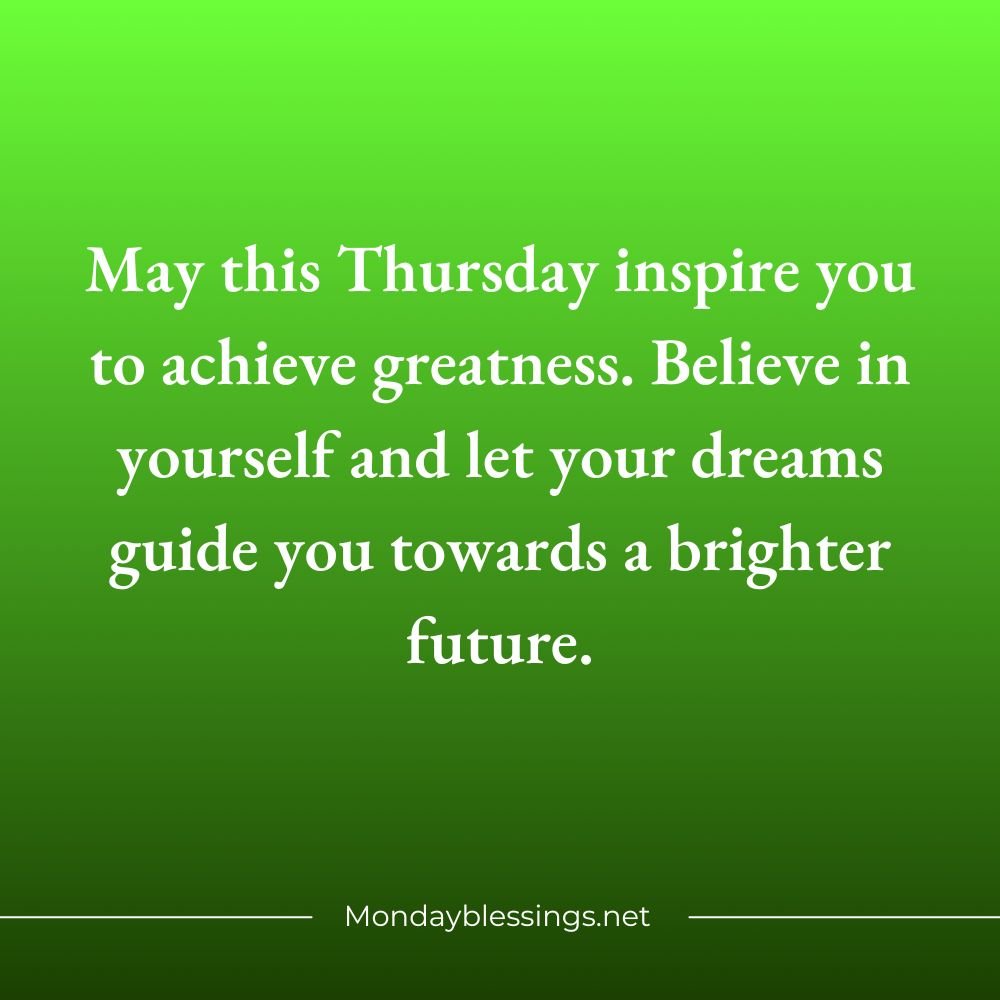 Thursday Blessings Quotes