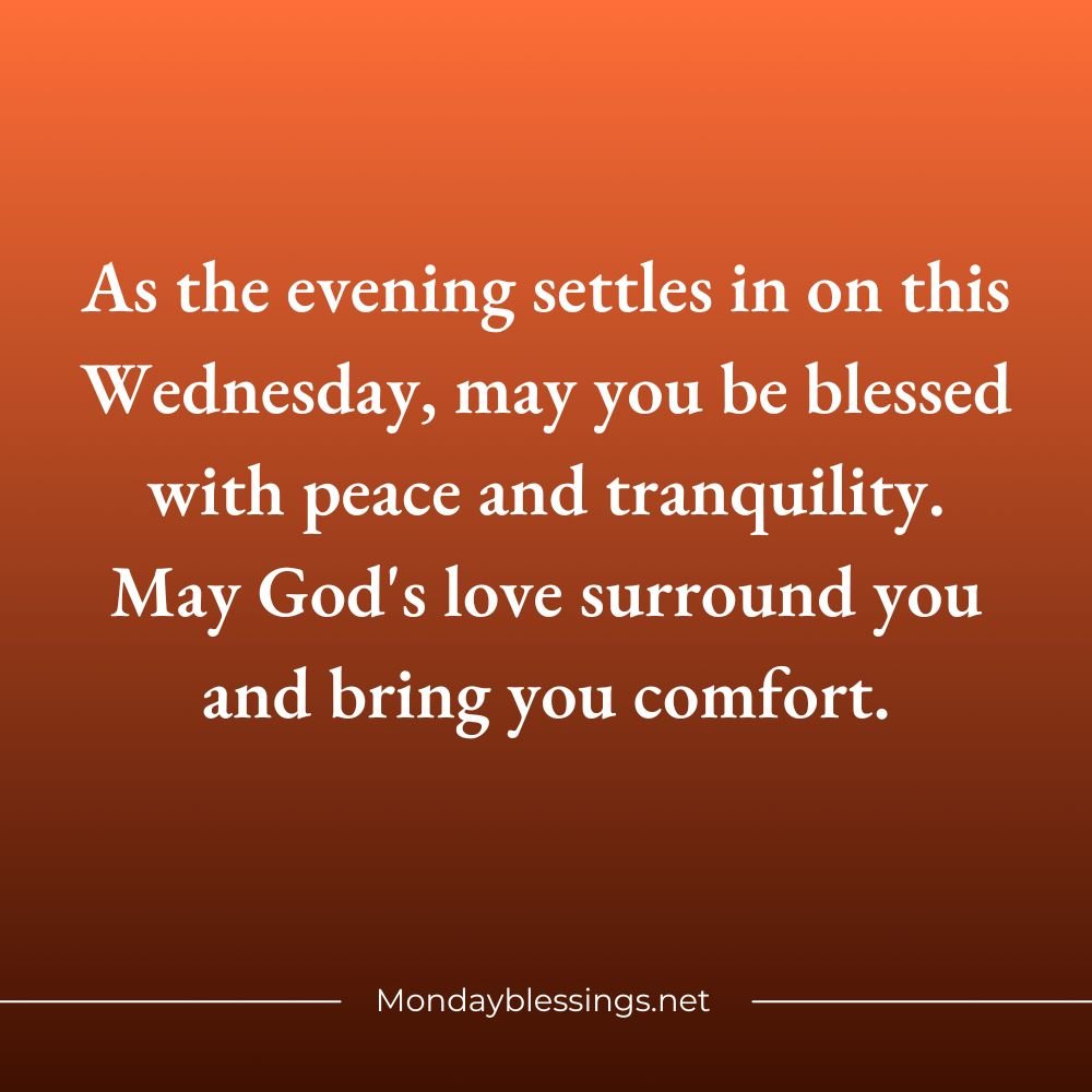 Wednesday Blessings and Prayers