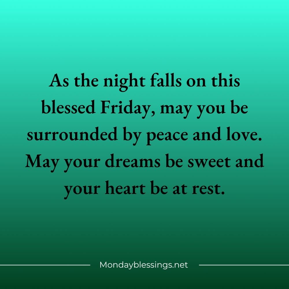 Friday Blessings Quotes