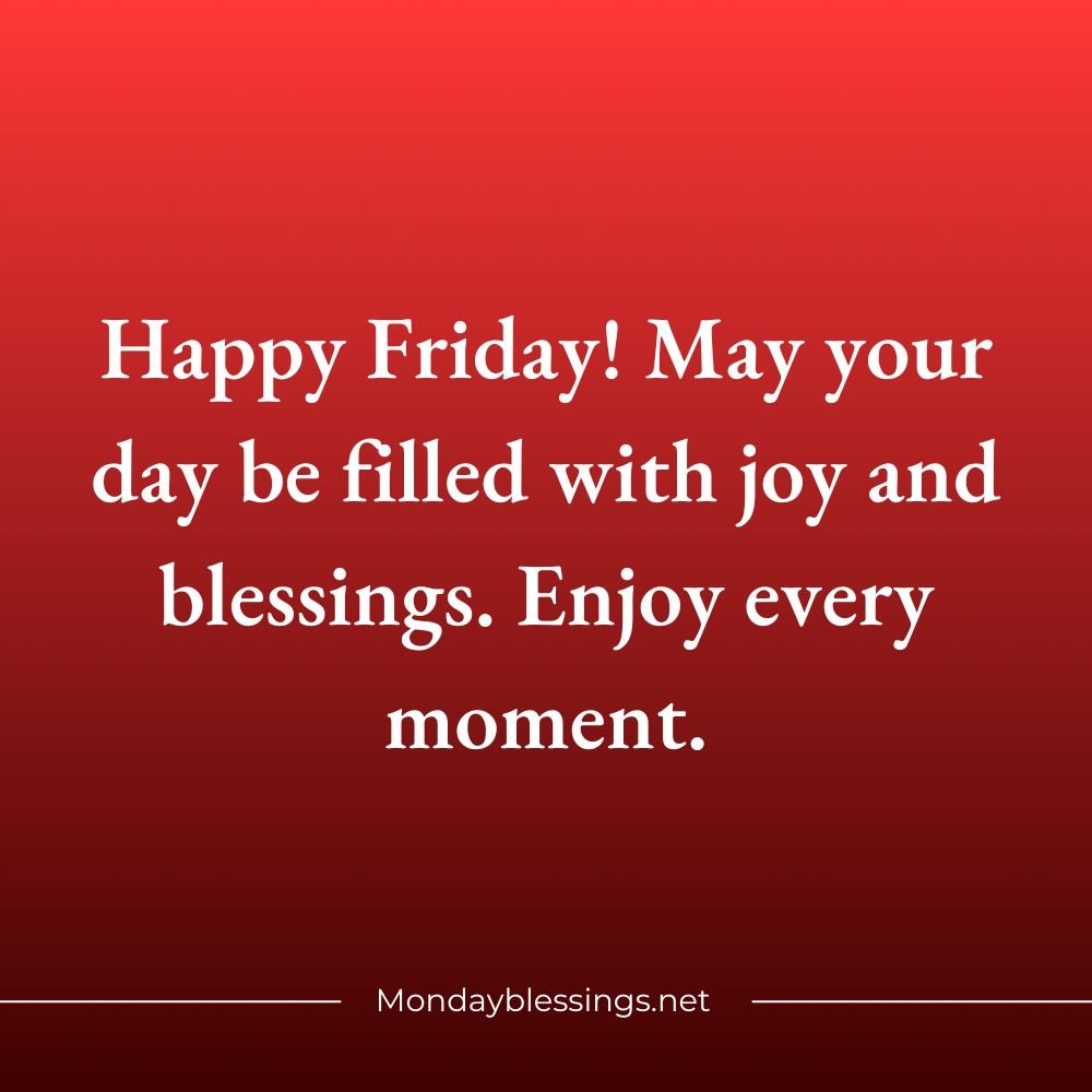 Friday Blessings Quotes