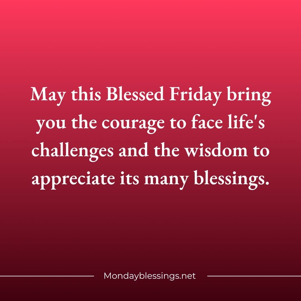 Blessed Friday