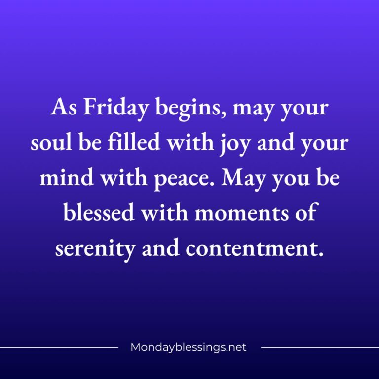 100+ Friday Blessings and Prayers Images and Quotes