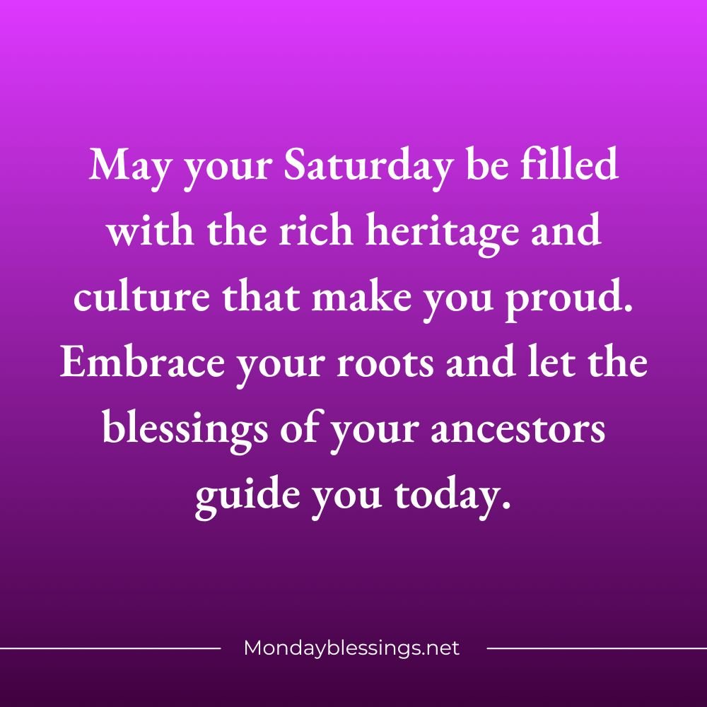 Saturday Blessings Quotes