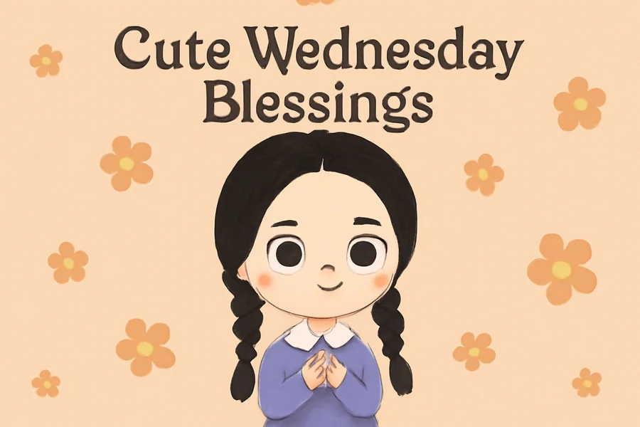 Cute Wednesday Blessings to Brighten Your Midweek