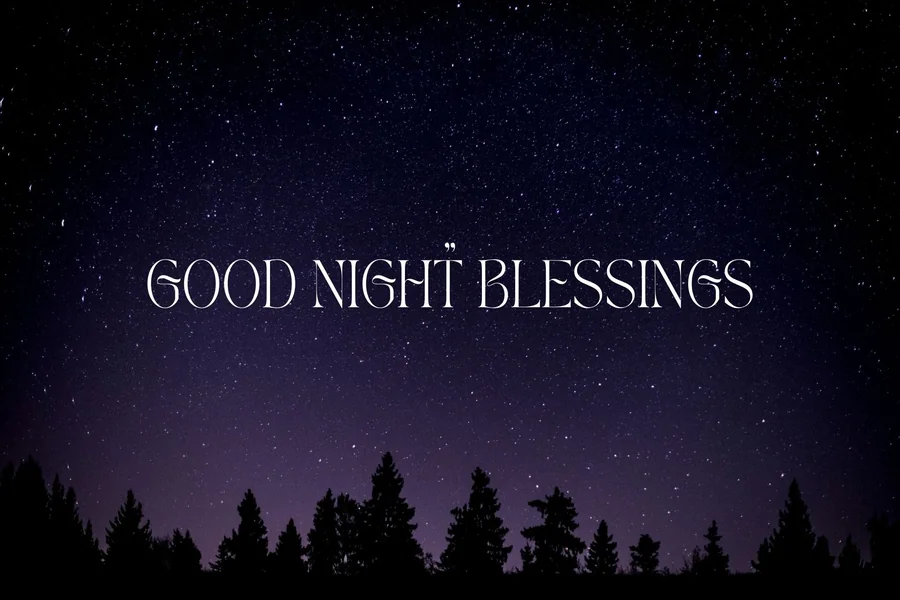 Inspirational Good Night Blessings