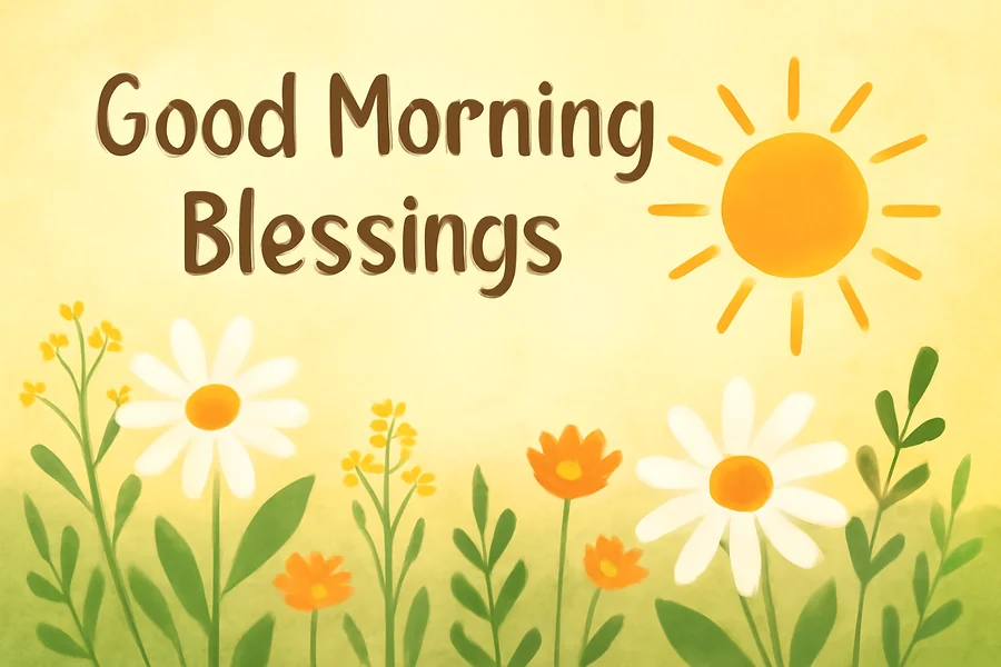 Positive Good Morning Blessings
