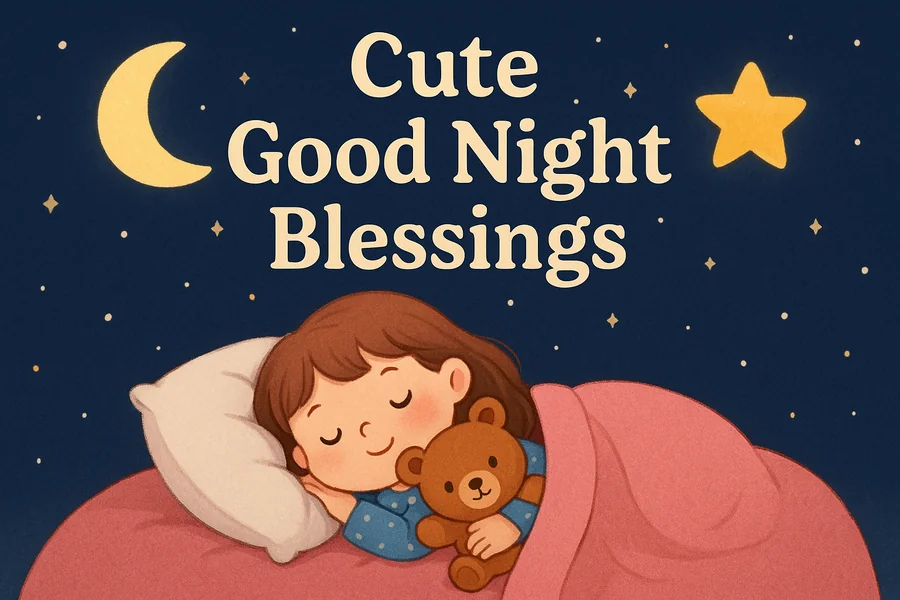 cute good night blessings
