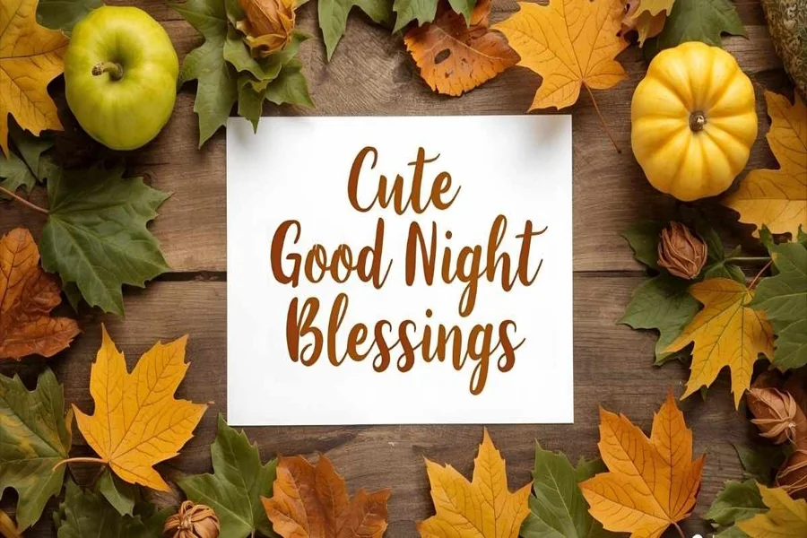 cute good night blessings
