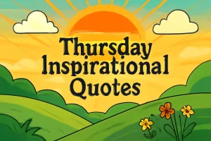 thursday inspirational quotes